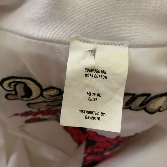 DESIGUAL coat trench white GREEN floral - Picture 7 of 7